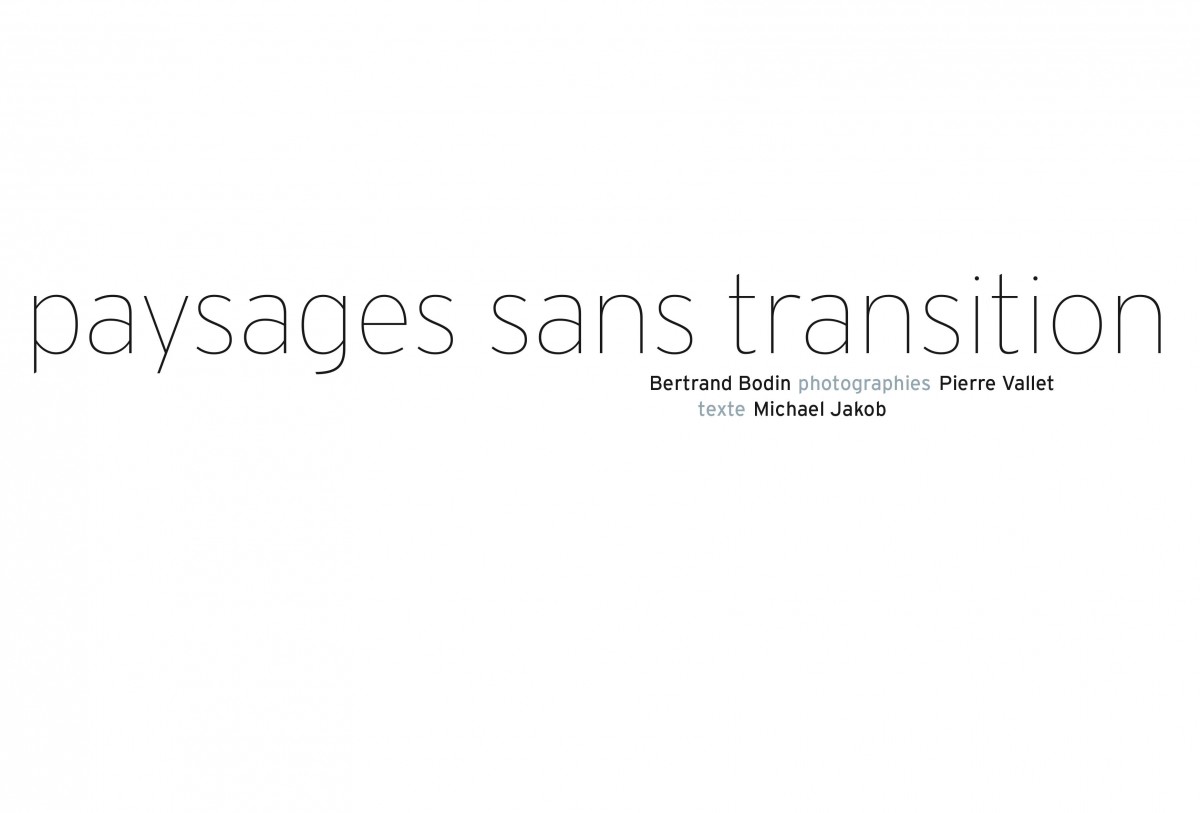 Couverture Catalogue Paysage sans transition