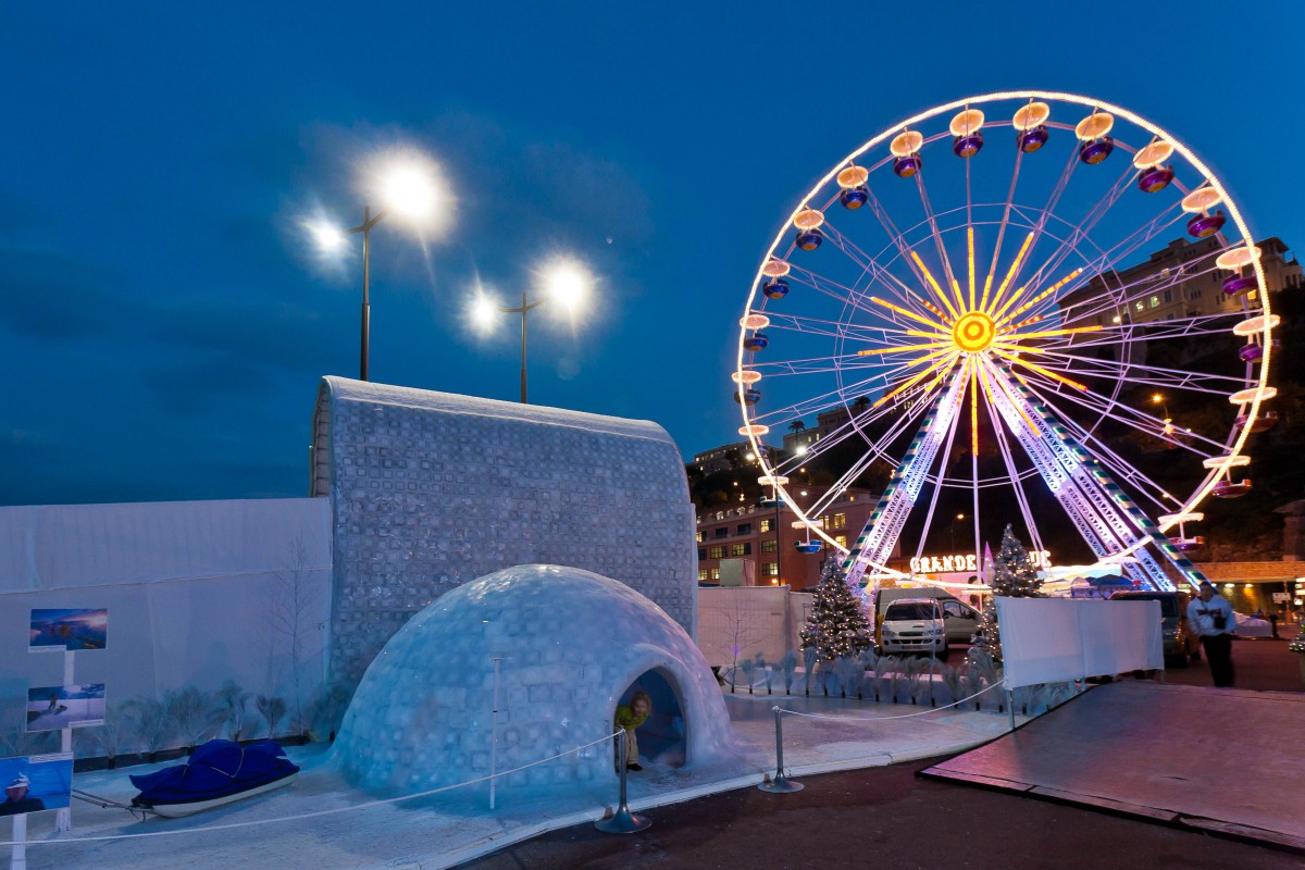 exposition bertrand bodin igloo monaco nuit
