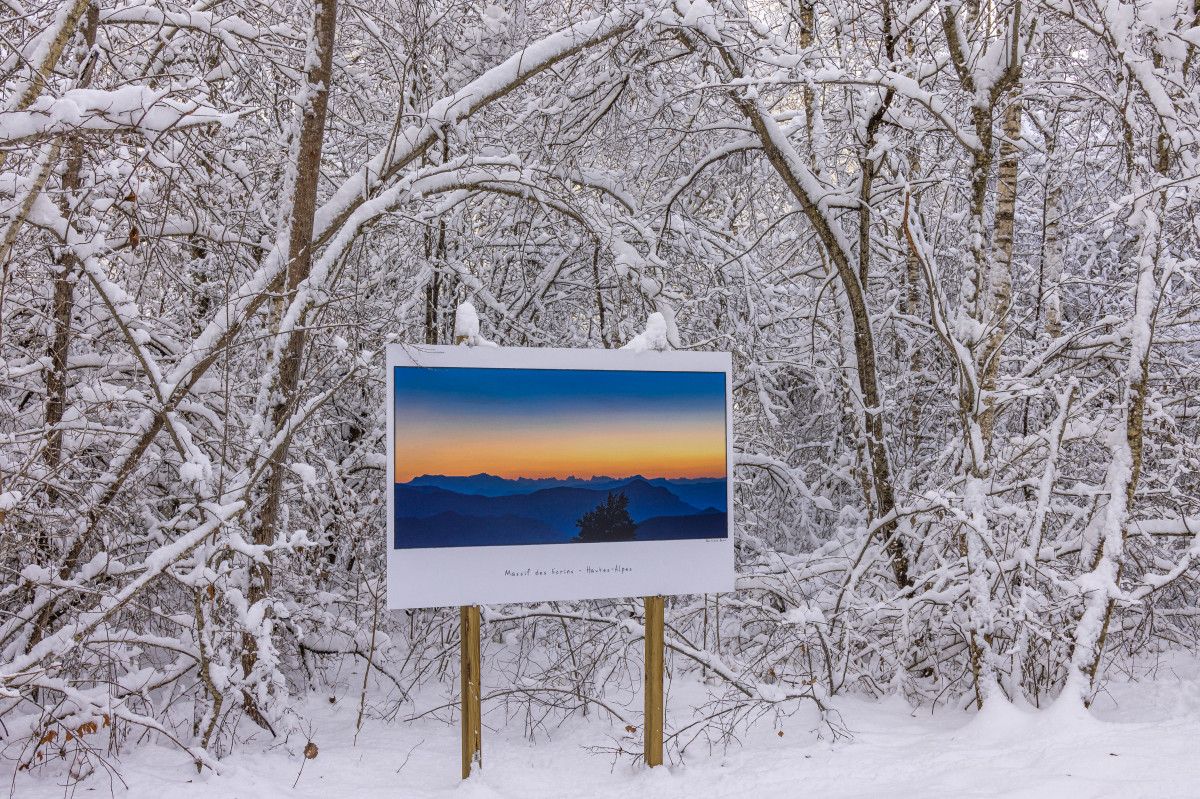 Lumières alpines, exposition photographique de Bertrand Bodin, Massif des Ecrins