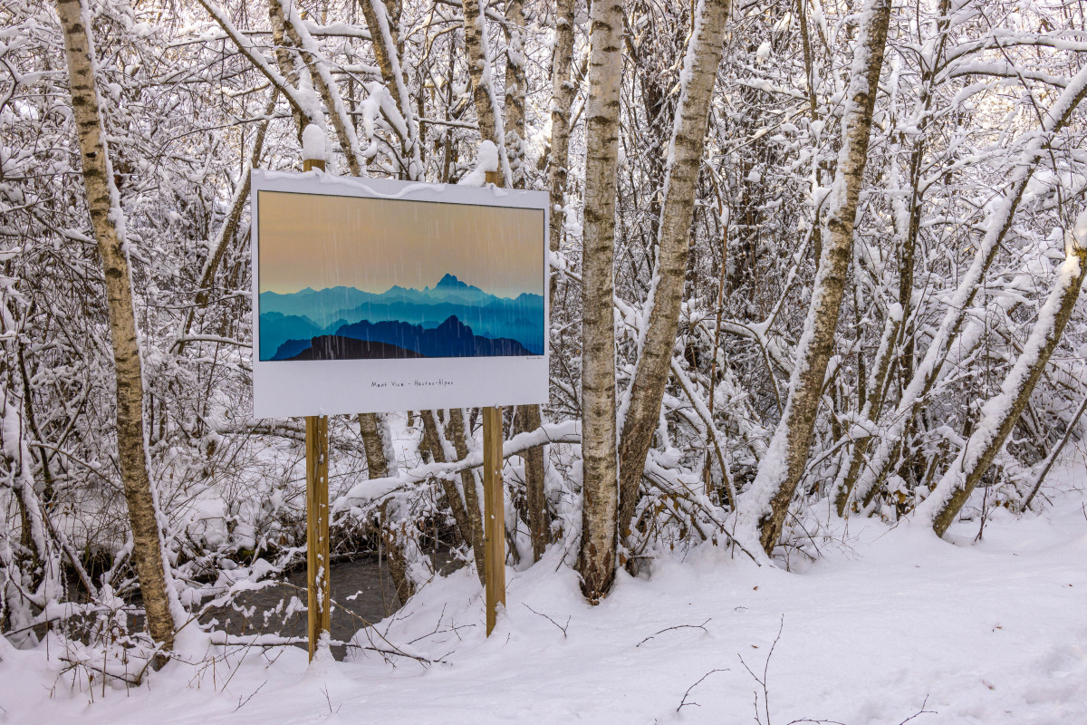 Lumières alpines, exposition photographique de Bertrand Bodin, Mont Viso