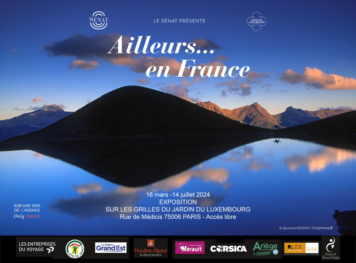 Affiche Exposition Ailleurs en France Photo de Bertrand Bodin