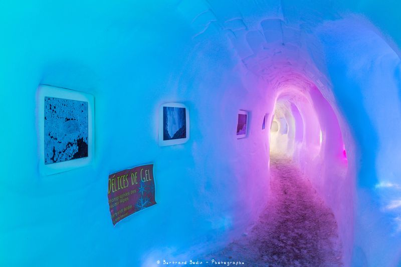 Igloo Pelvoux Delices de gel Bertrand Bodin Photographe