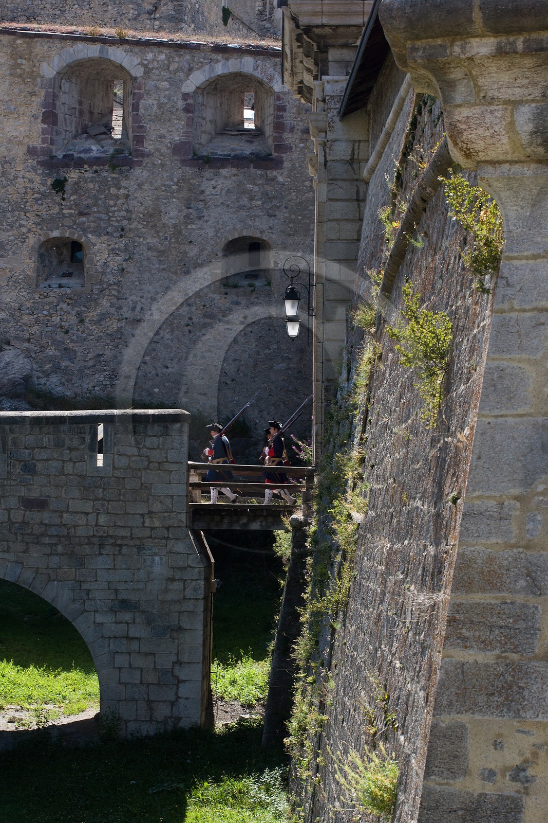 Briançon, l'association Les regiments du passé reconstituent la vie civile et militaire