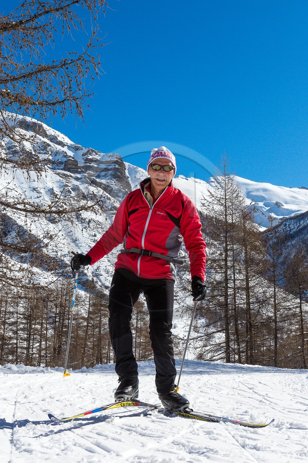 Crévoux, ski de fond