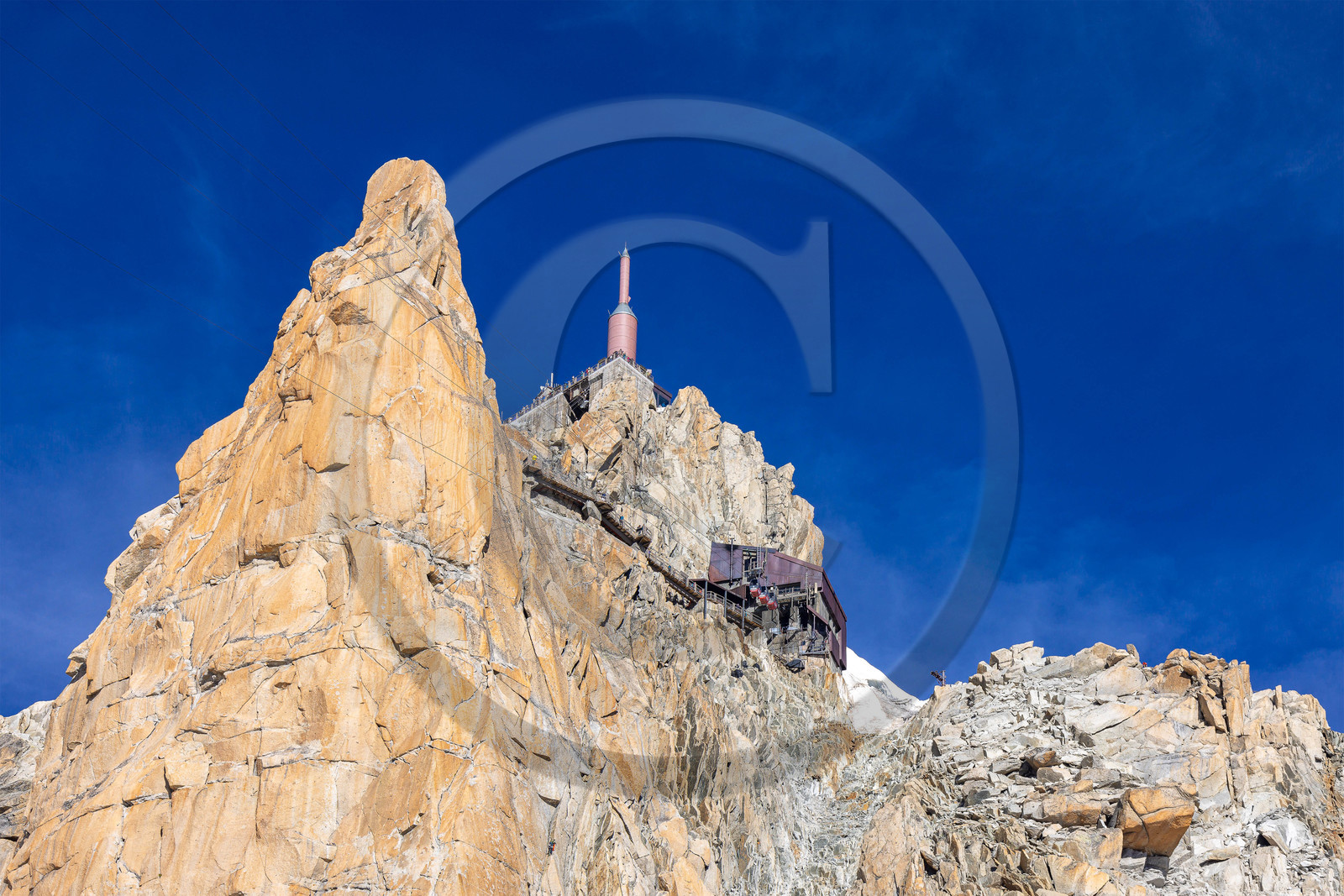Aiguille du Midi 3842 mètres d’altitude
