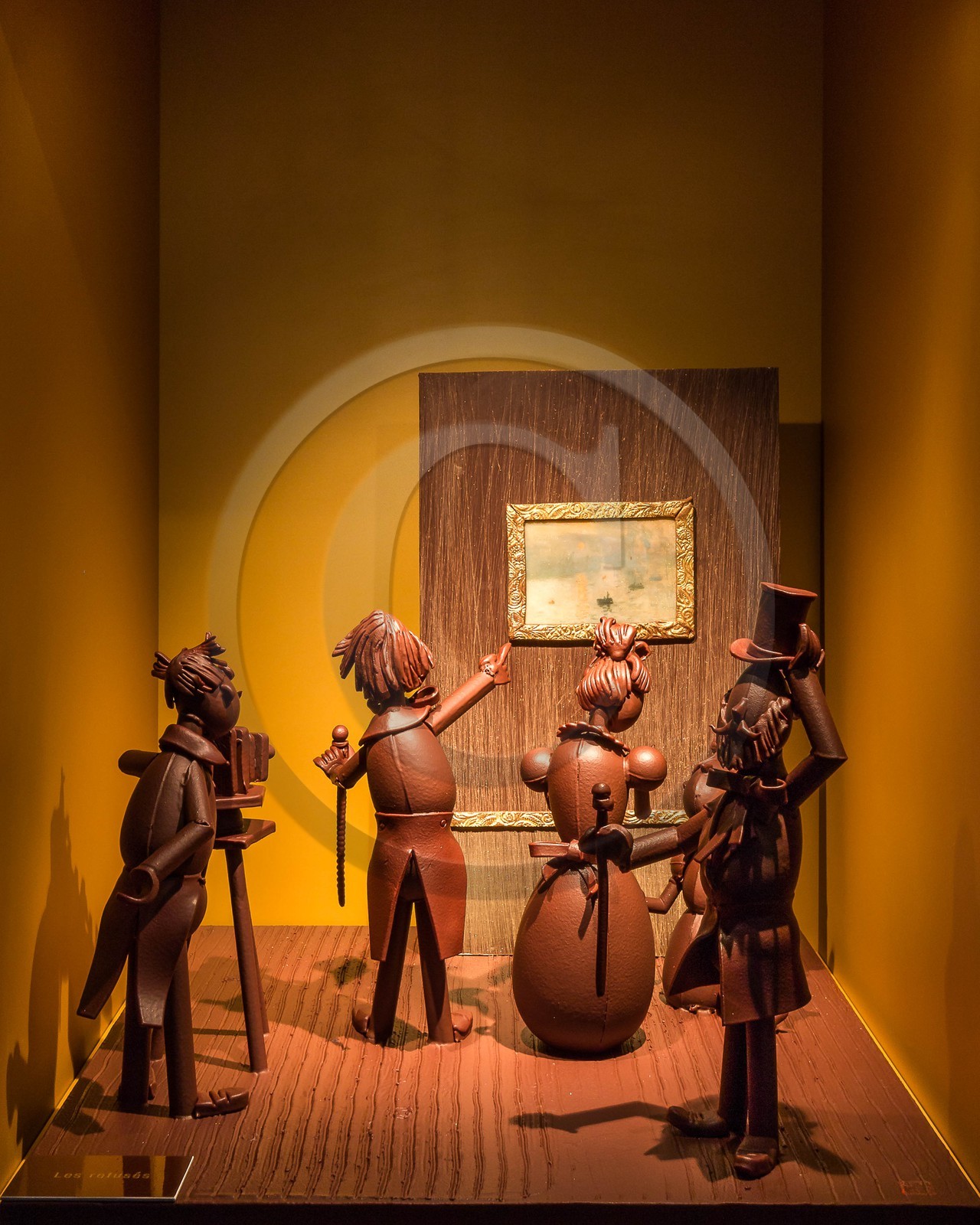 Exposition Influences, Petite histoire de l'art en chocolat par Luc Eyriey