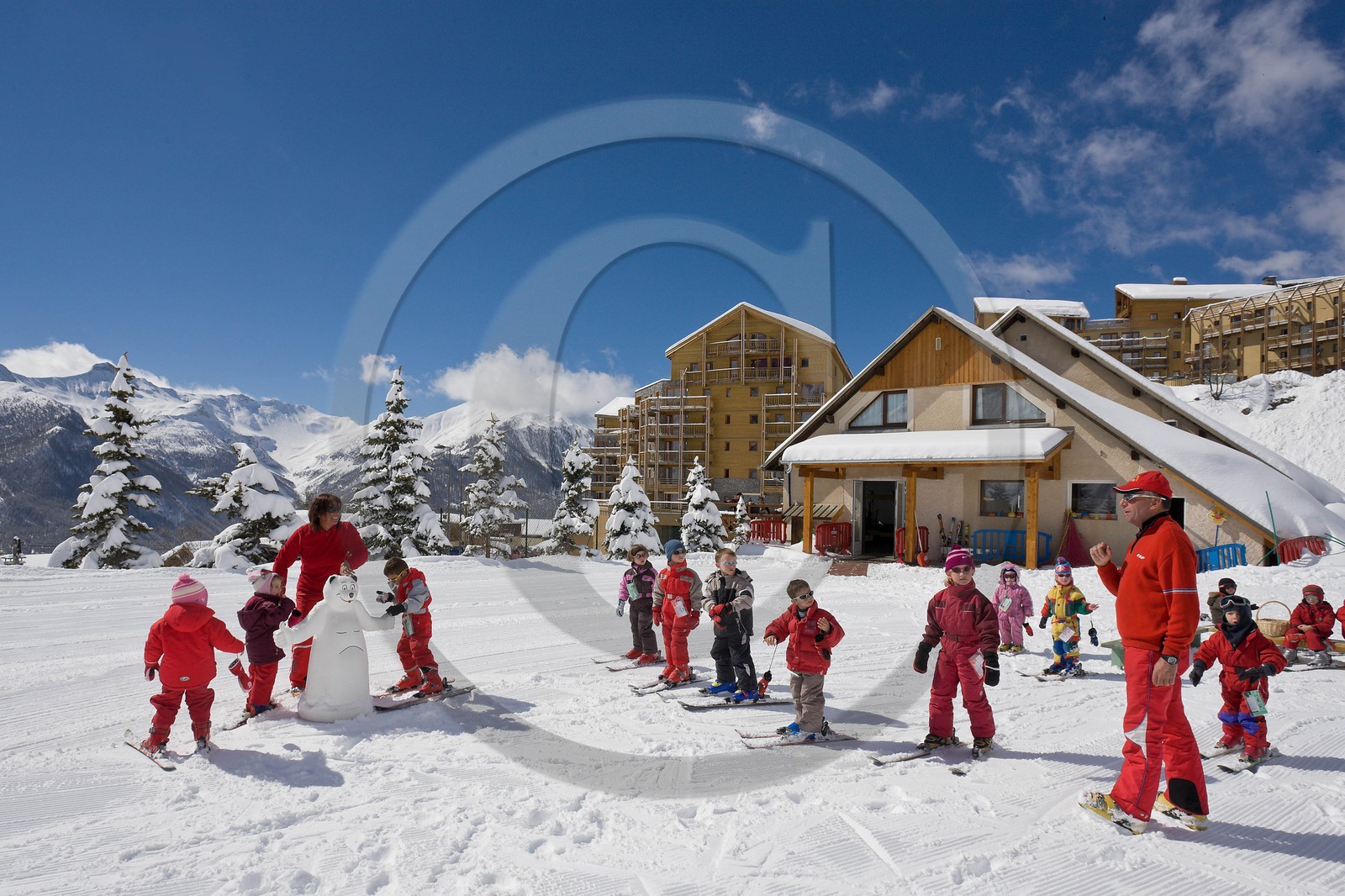 Station de ski d'Orcières 1850, Petite Ourse, Jardin des neiges