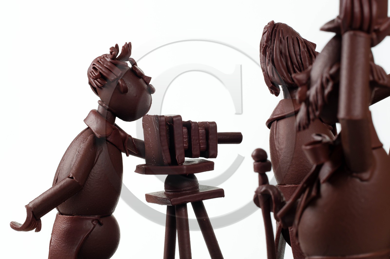 Exposition Influences, Petite histoire de l'art en chocolat par Luc Eyriey