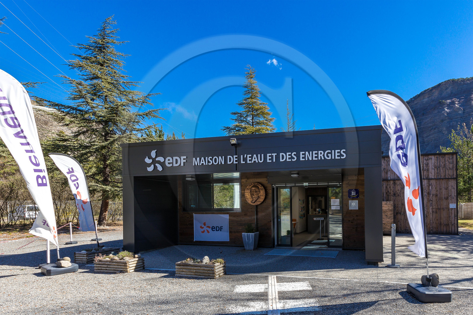 Barrage de Serre-Ponçon, usine hydroélectrique EDF