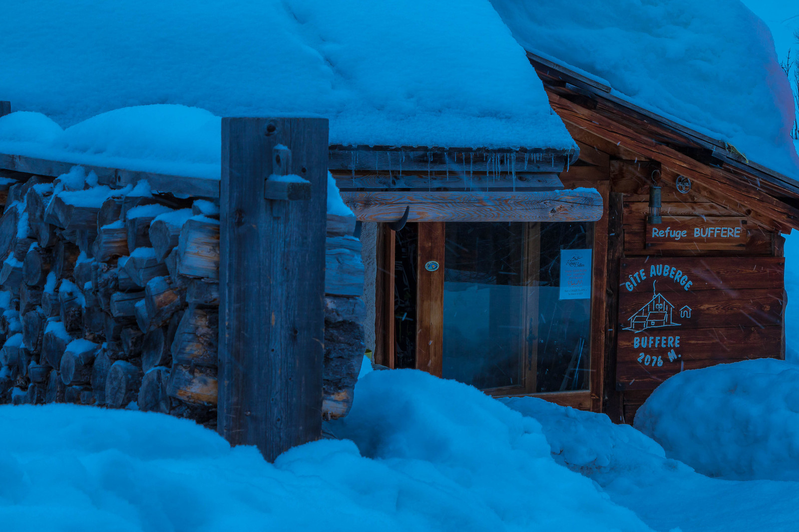 Névache, refuge Buffère