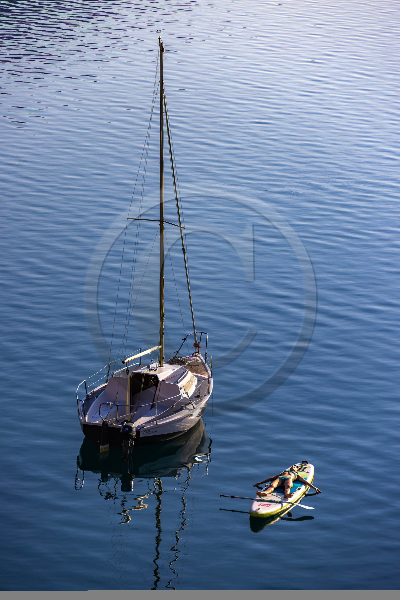 Yoga sur paddle, Serre-Ponçon Aloha