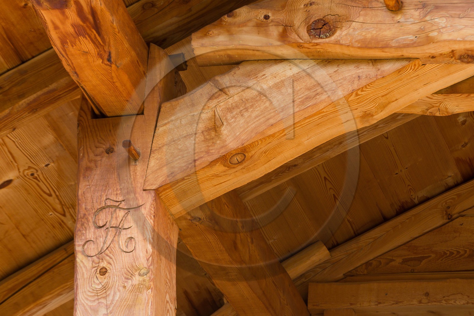 Briançon, charpente Robin Faure-Vincent