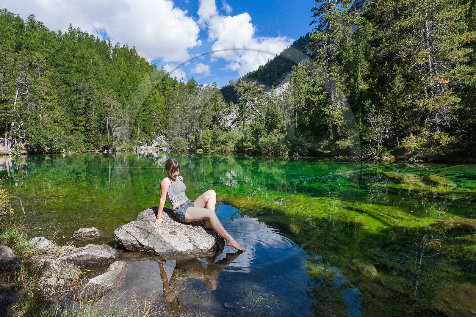 Lac Vert, vallée Etroite