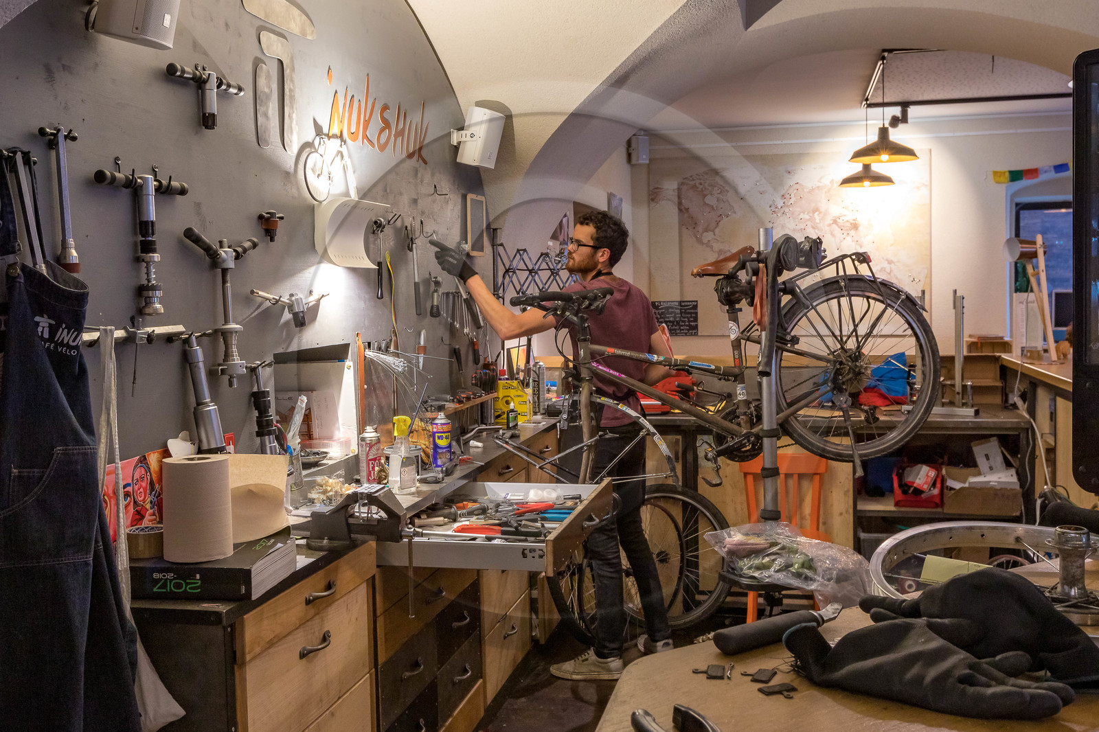 Inukshuk café vélo