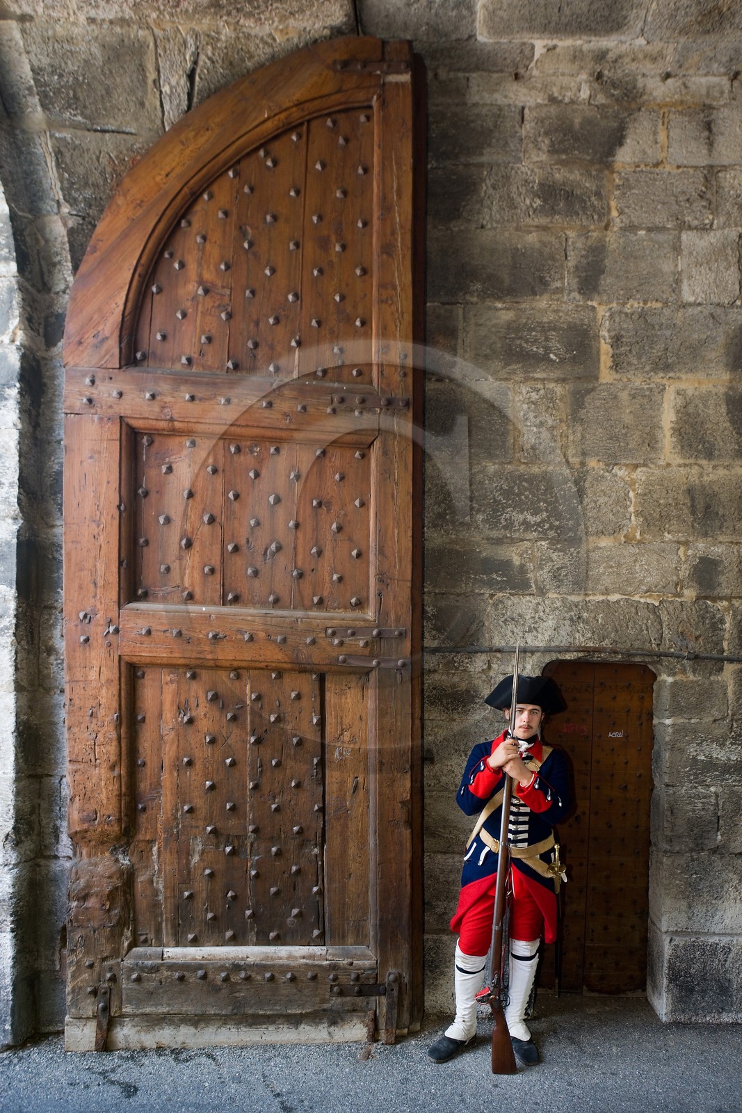 Briançon, l'association Les regiments du passé reconstituent la vie civile et militaire