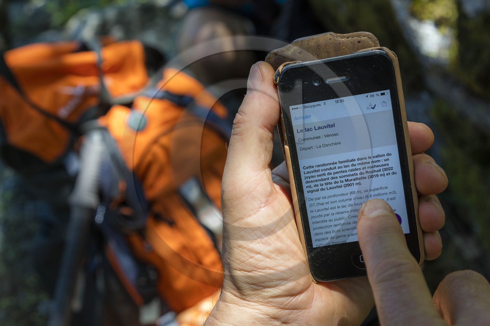 Randonnée pédestre sur le GR54