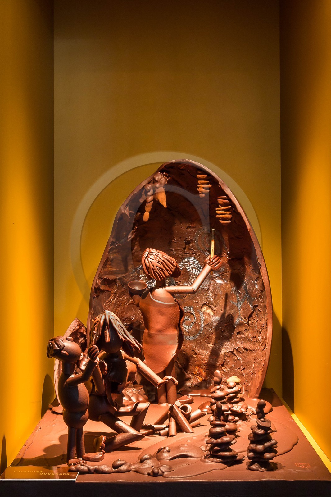 Exposition Influences, Petite histoire de l'art en chocolat par Luc Eyriey