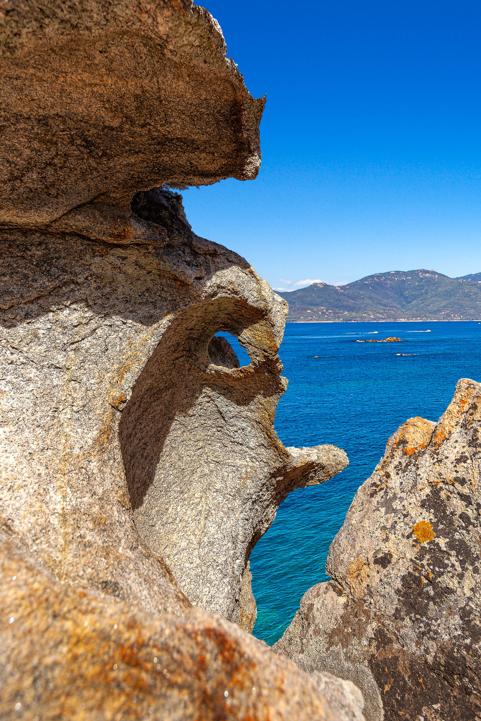 Taffoni, rochers de granit à Campomoro