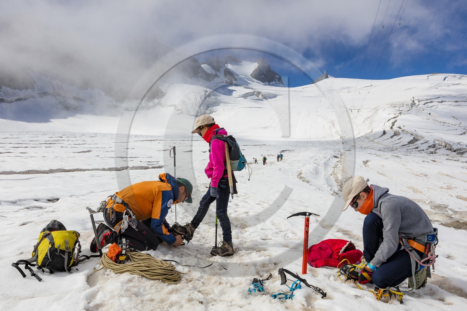 Découverte des glaciers avec Christophe Dureau, guide de haute montagne