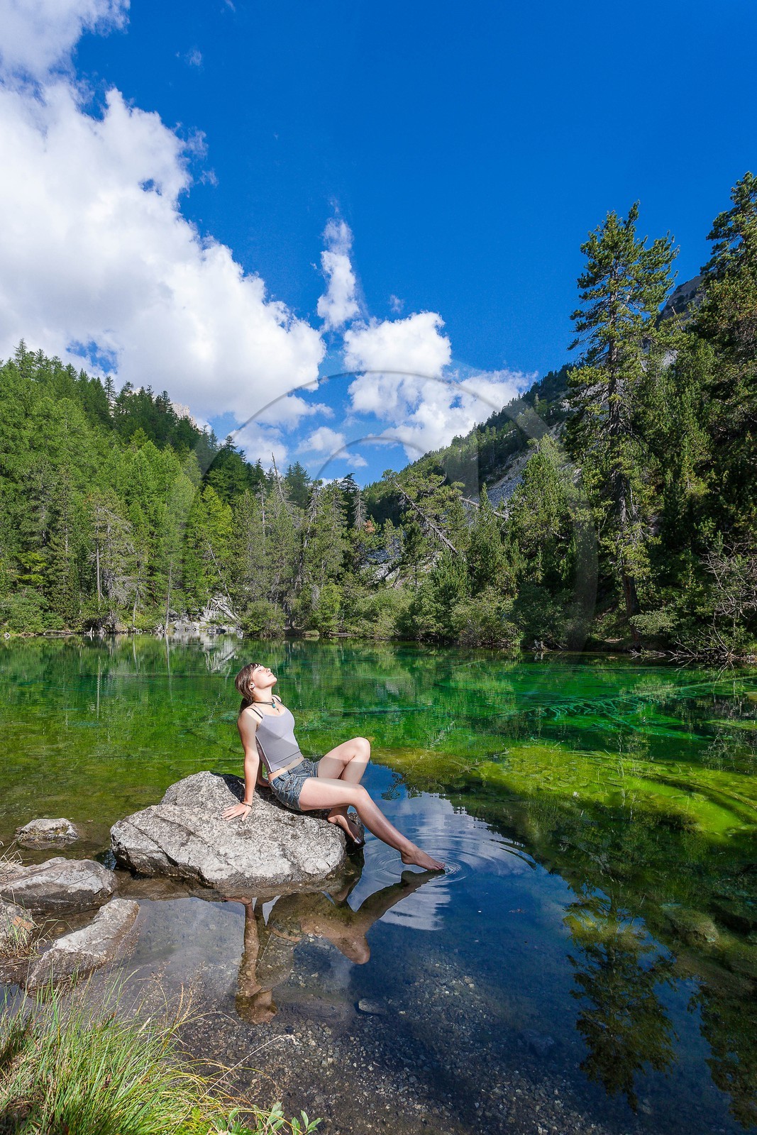 Lac Vert, vallée Etroite