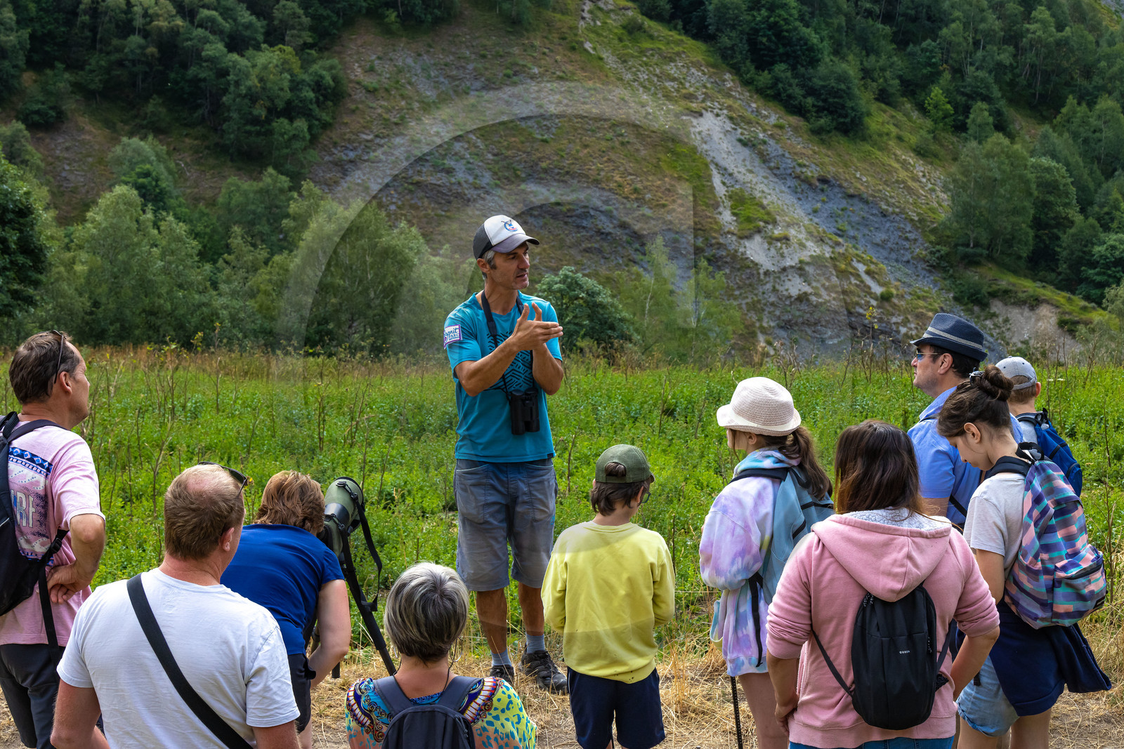 Fabrice Morin, accompagnateur en moyenne montagne