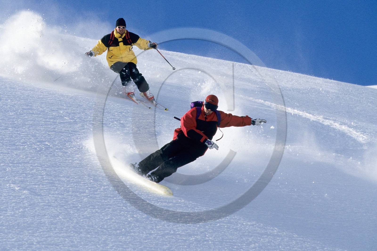 Surf des neige, Snowboard
