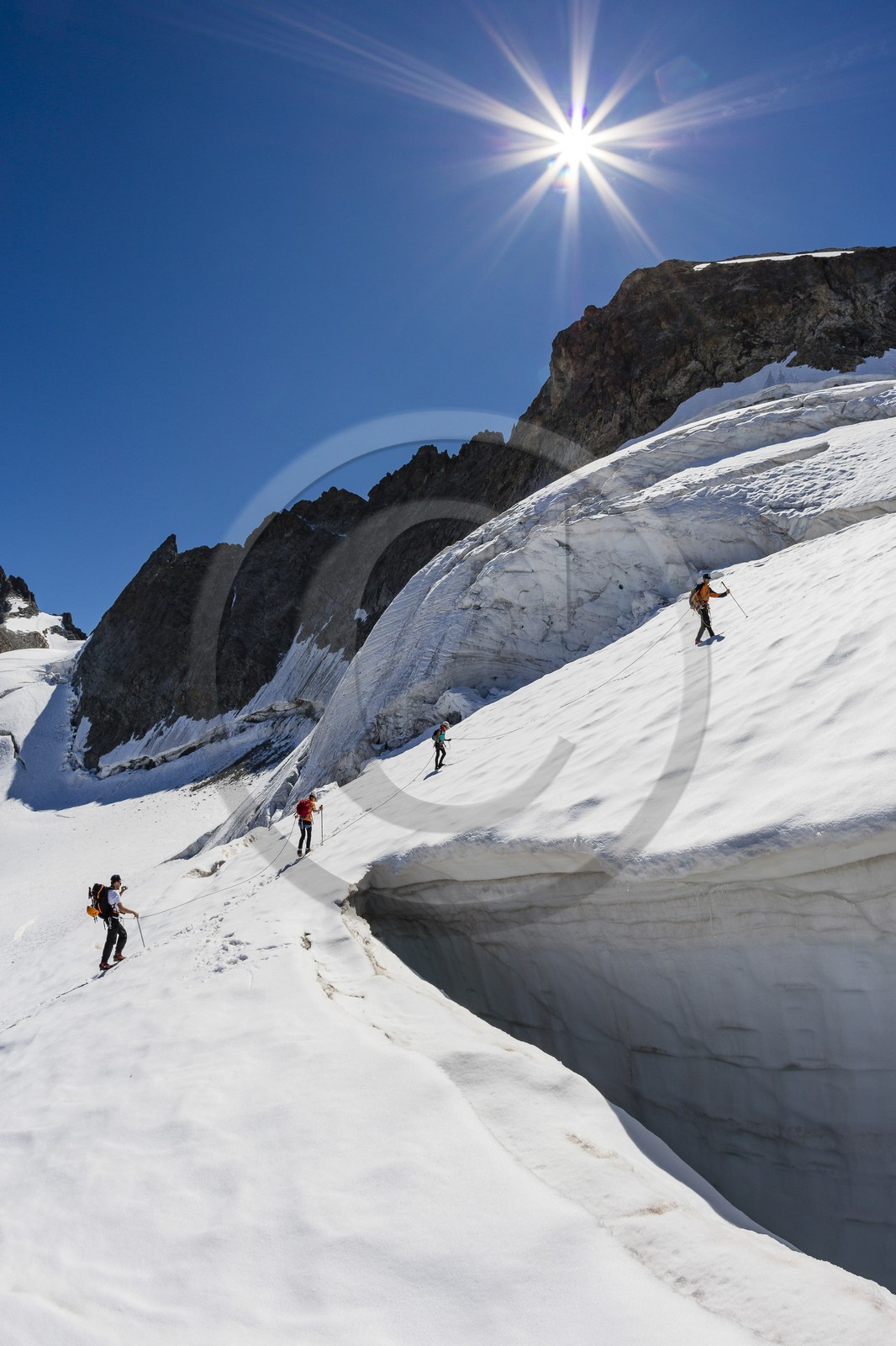 Découverte des glaciers avec Christophe Dureau, guide de haute montagne