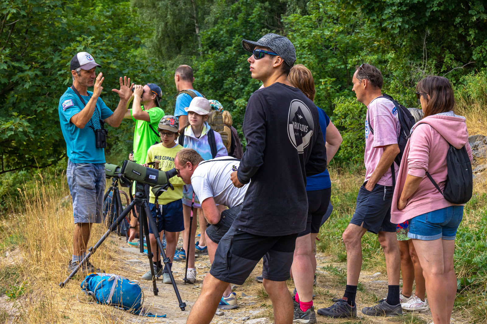 Fabrice Morin, accompagnateur en moyenne montagne