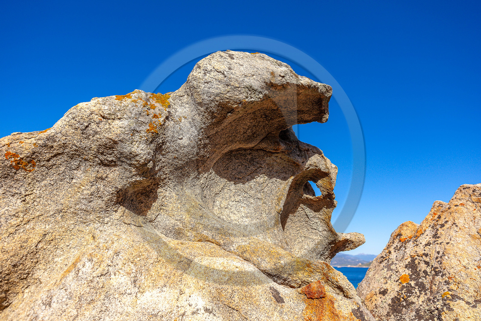 Taffoni, rochers de granit à Campomoro