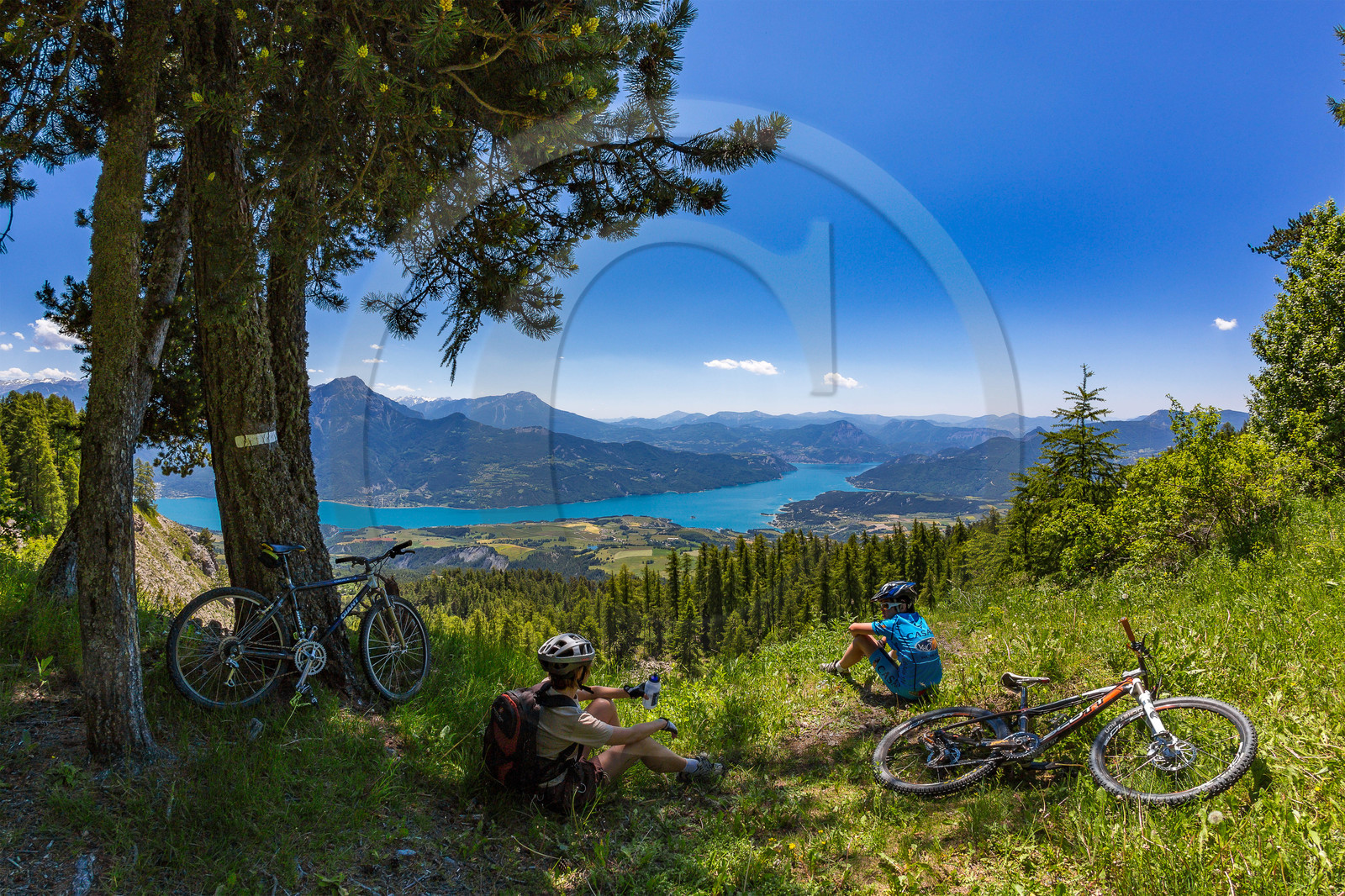 Réallon, vtt à Plate Longue