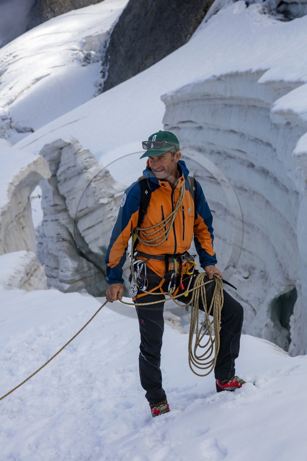Découverte des glaciers avec Christophe Dureau, guide de haute montagne
