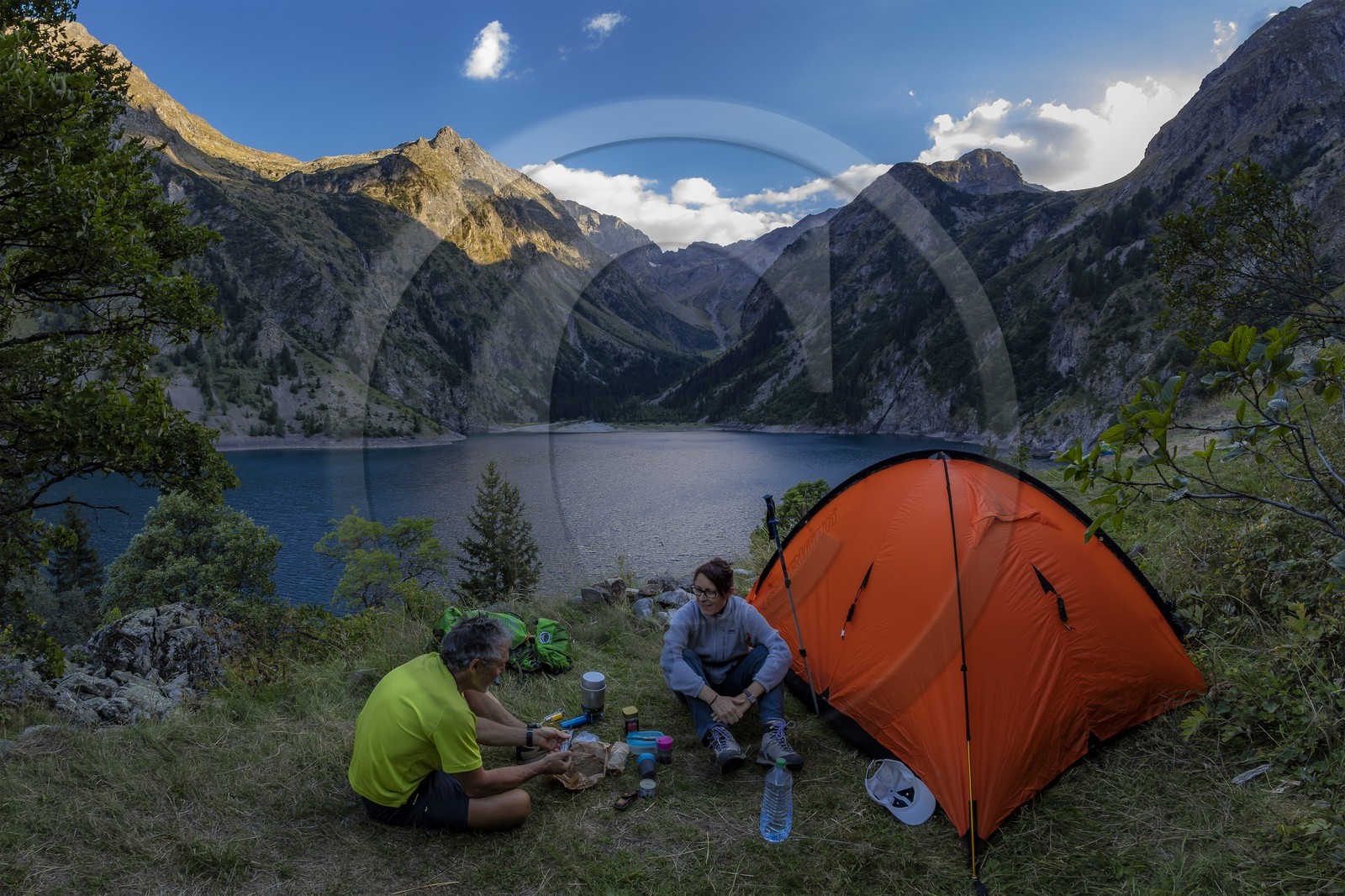Randonnée pédestre sur le GR54