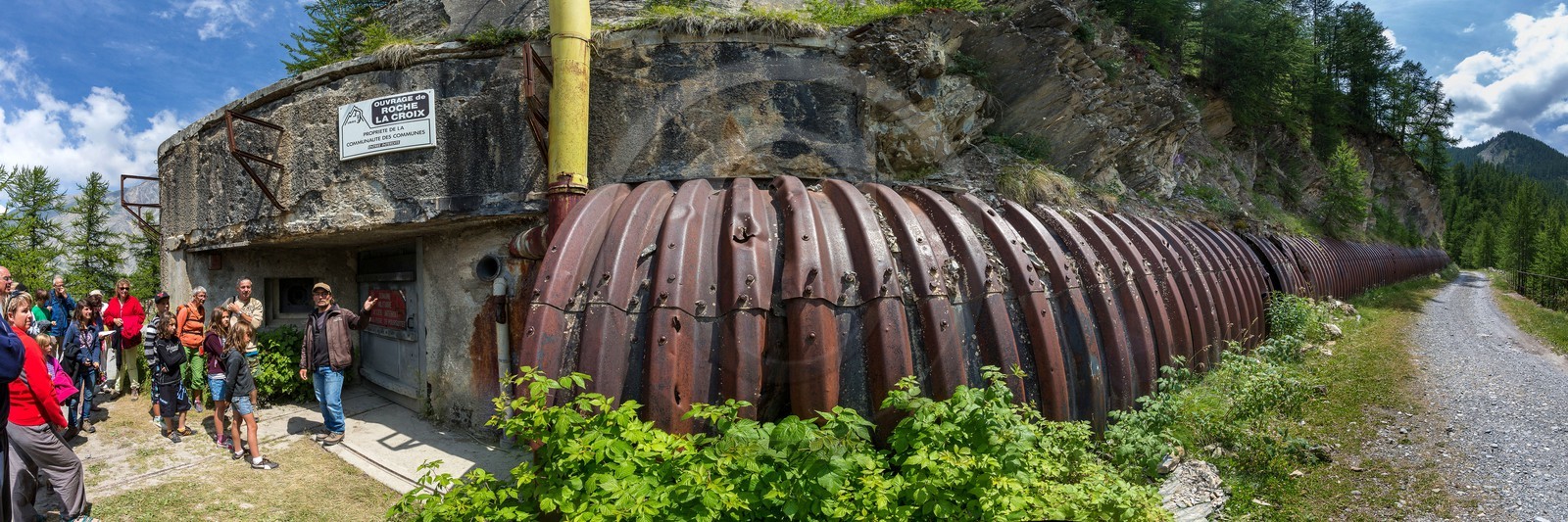 Meyronnes, Fort de Roche-la-Croix
