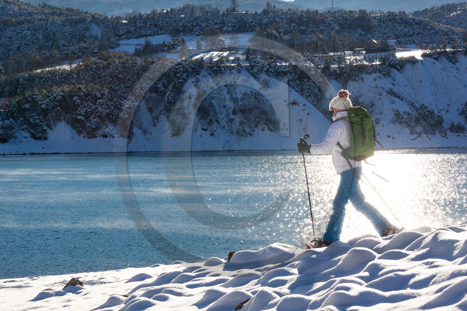 Lac de Serre-Ponçon, vallée de l'Ubaye
