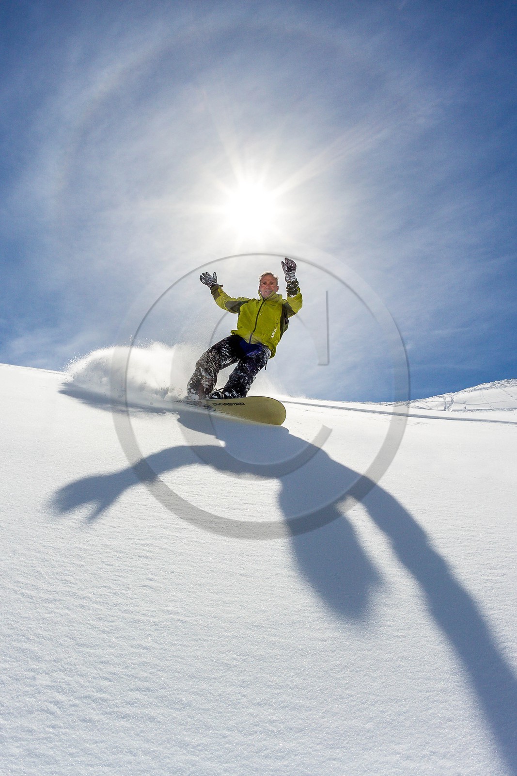 Crévoux, surf des neige, snowboard