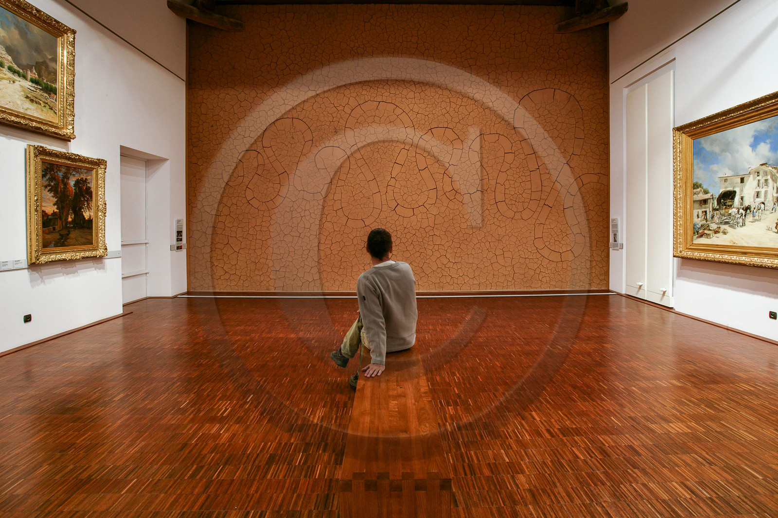 Refuge d'Art  Rivière de terre d'Andy Goldsworthy