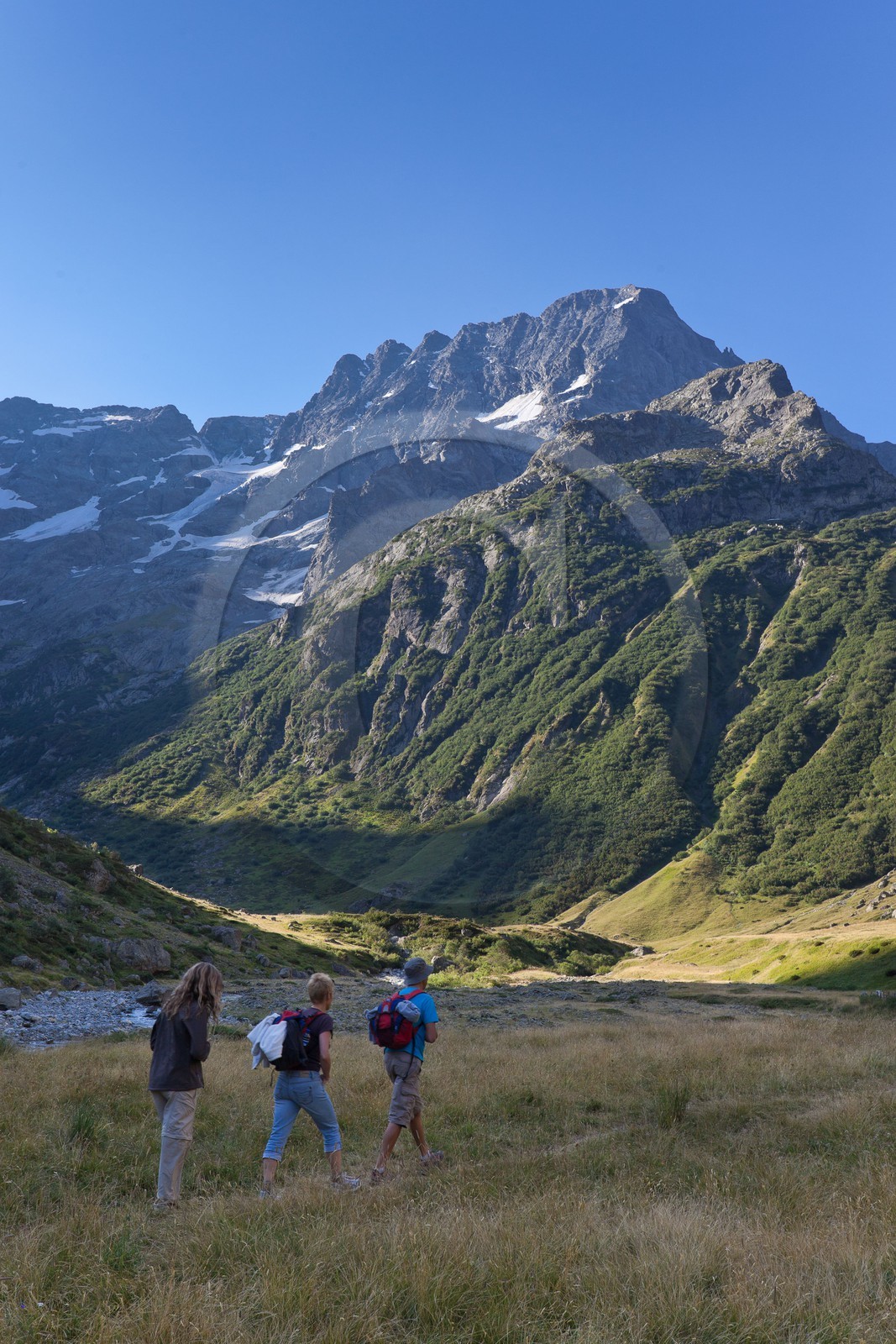 Randonnée vers le refuge de Vallonpierre