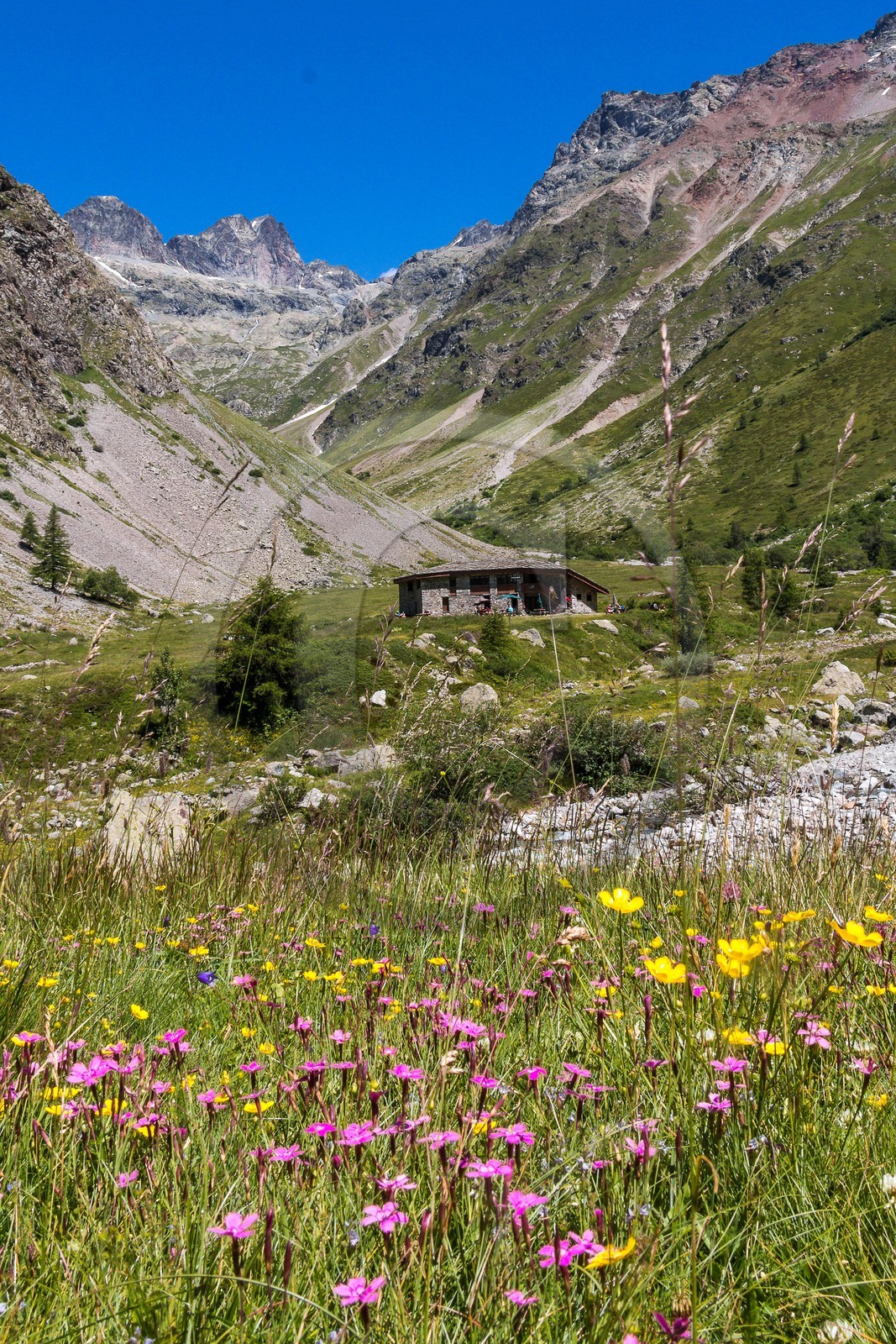 Vallée de Champoléon, Refuge du Pré de la Chamette