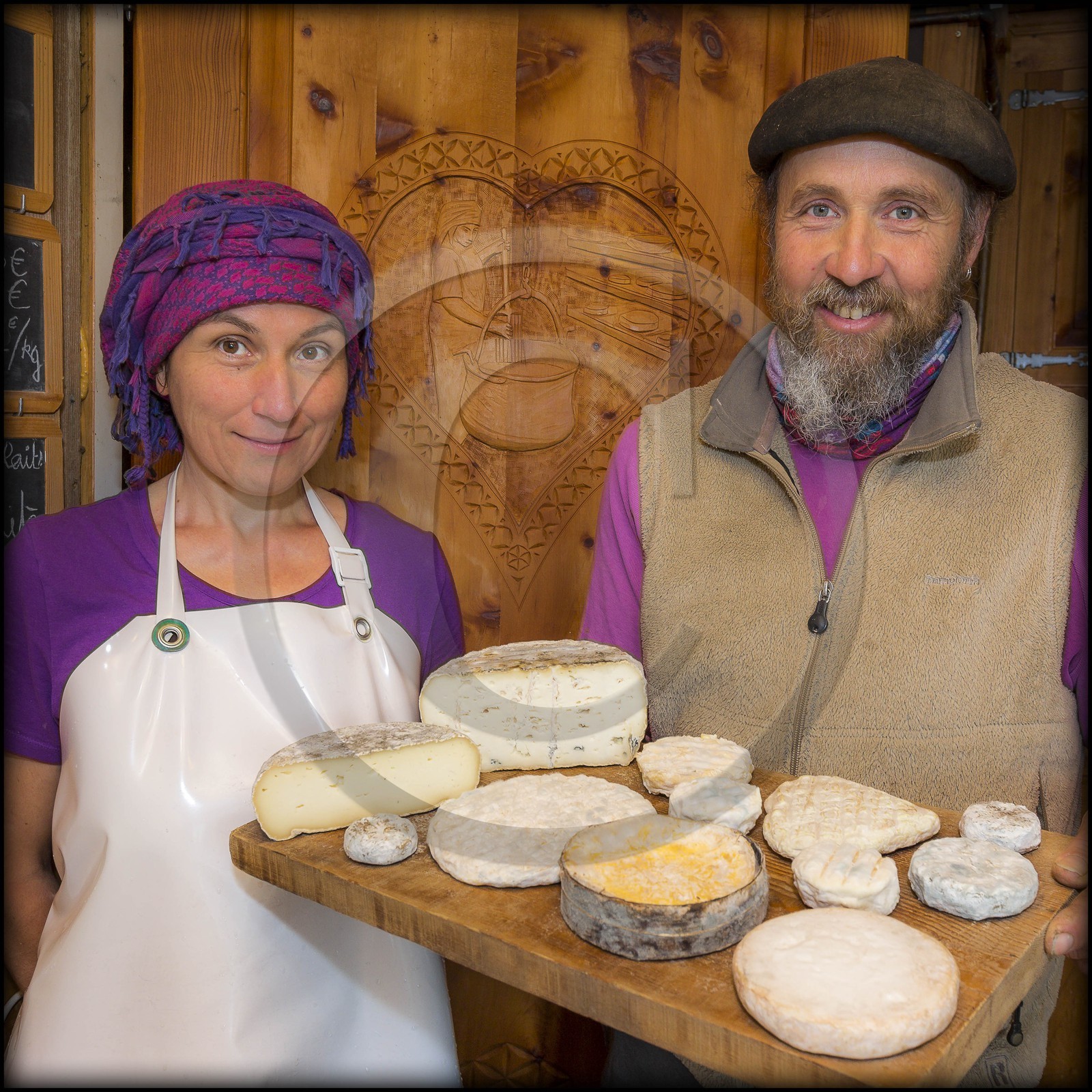 Ferme de Coste Joffre, Marie-Ange Eyraud et Axel Quéméré
