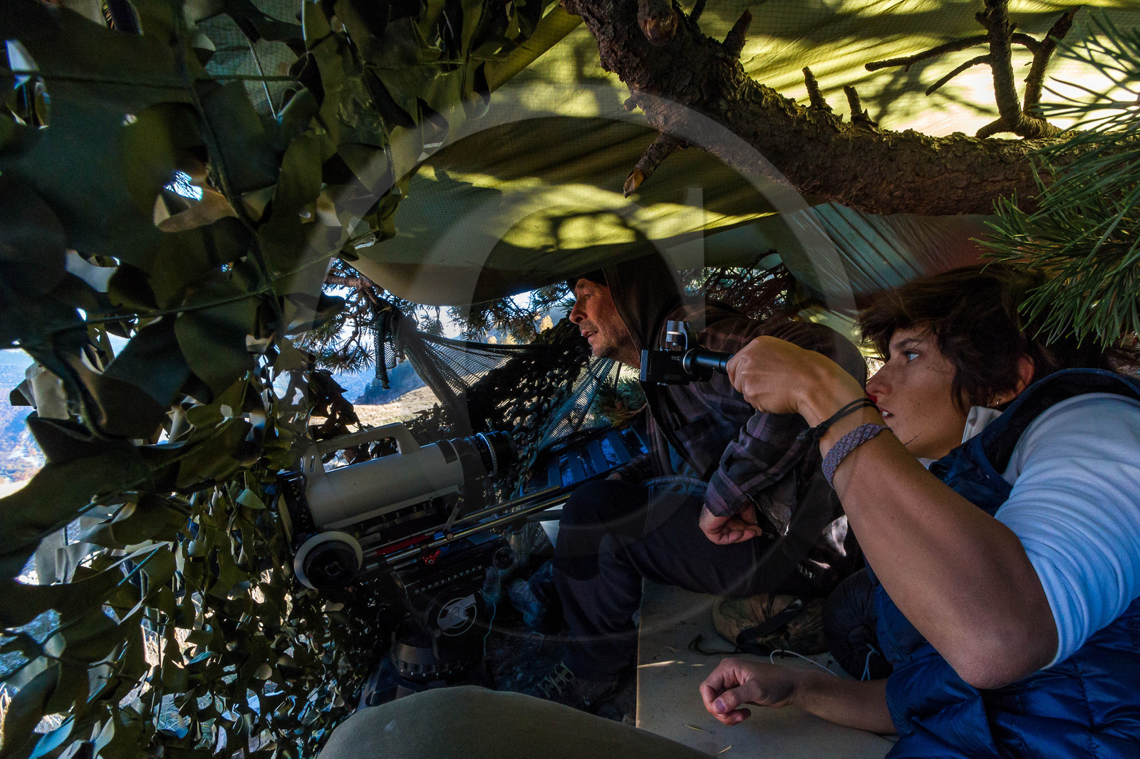 Making of du film La vallée des loups