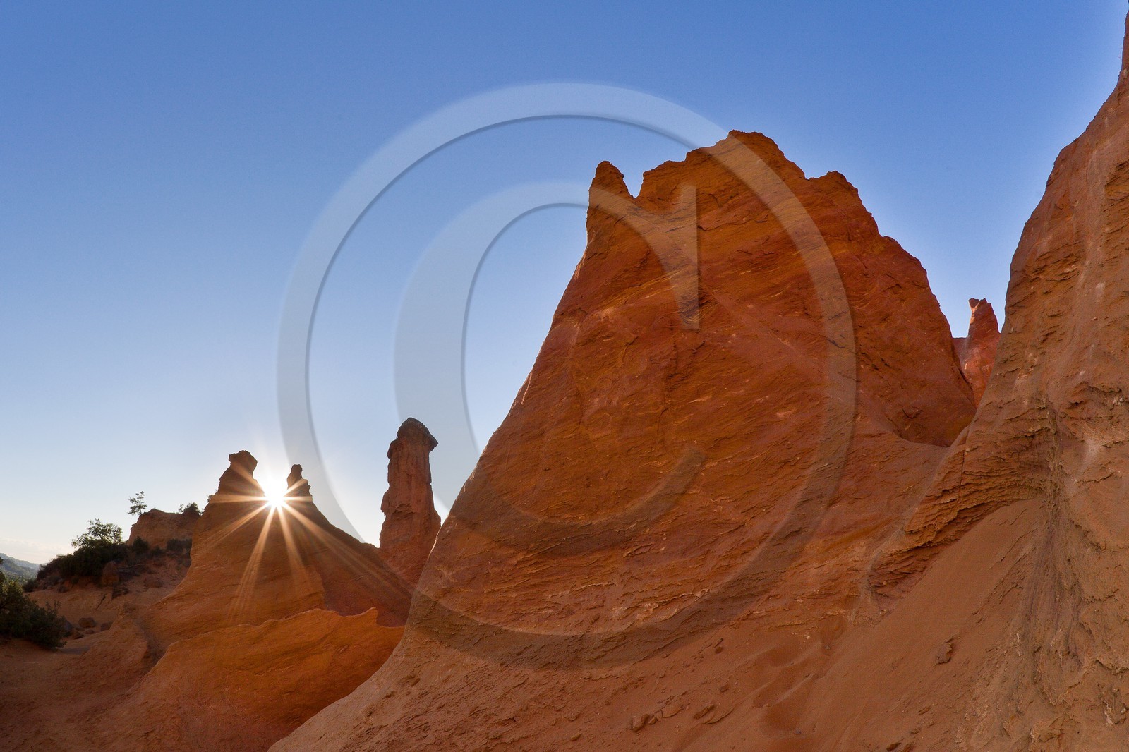 Colorado provensal, les ocres de Rustrel