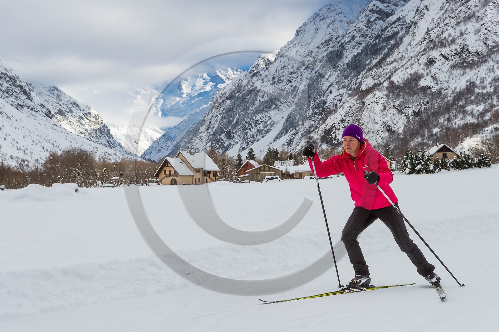 La Chapelle-en-Valgaudemar, ski nordique