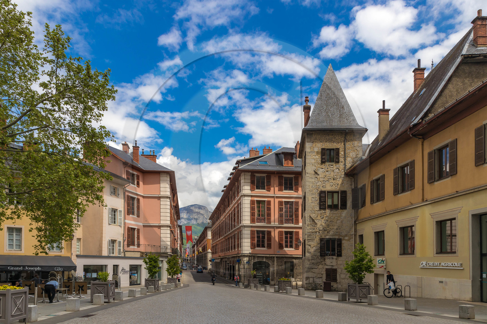 Chambéry, rue de Boigne