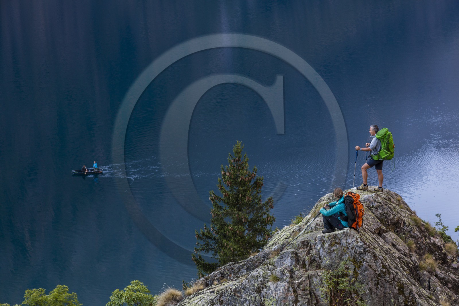 Randonnée pédestre sur le GR54