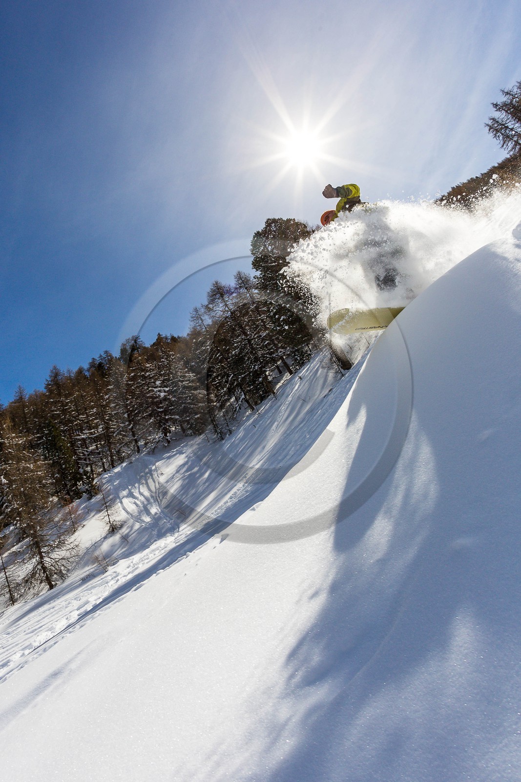 Crévoux, surf des neige, snowboard