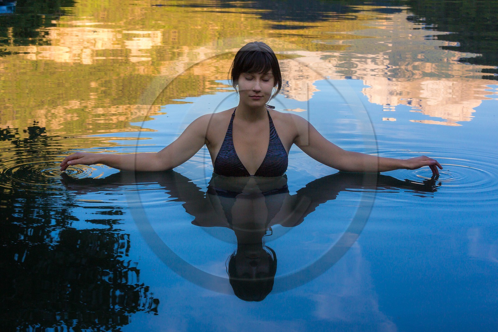 Lauzet-sur-Ubaye,, Lac du Lauzet