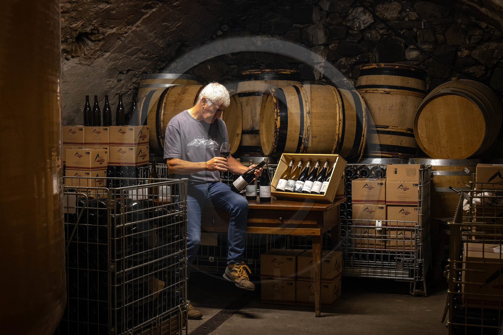 Domaine du Mont Guillaume, Emmanuel Berteloot vigneron