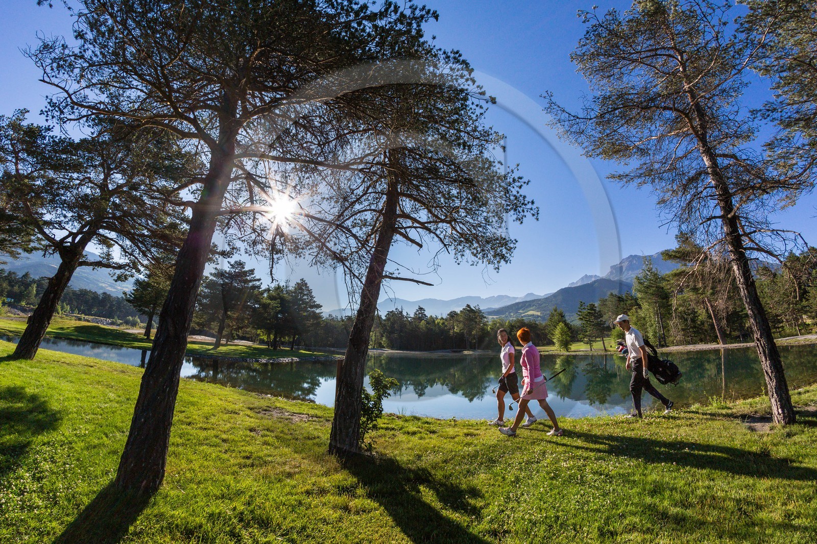 Barcelonnette, Golf de Bois-Chenu