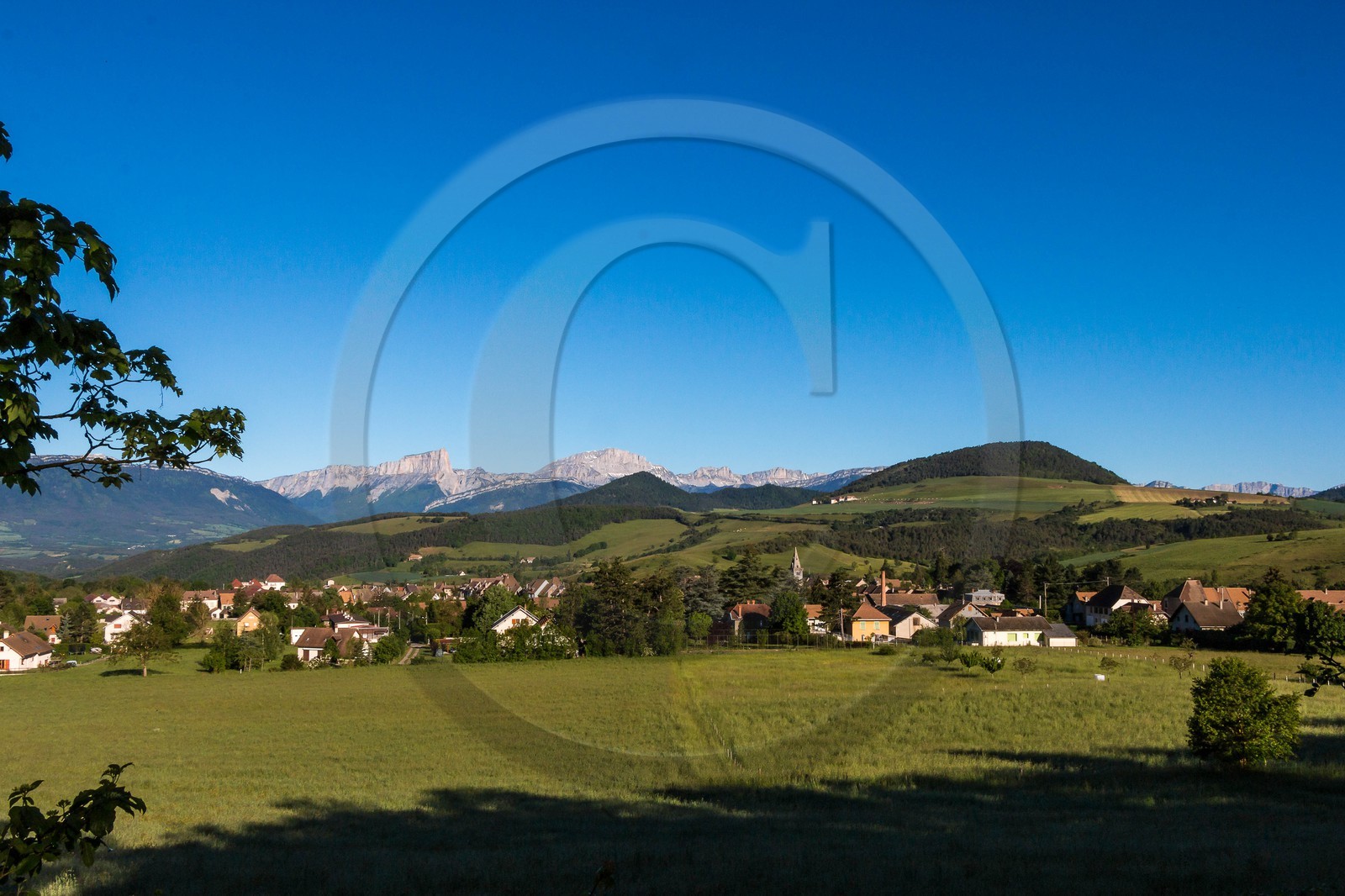 Trièves, village de Mens