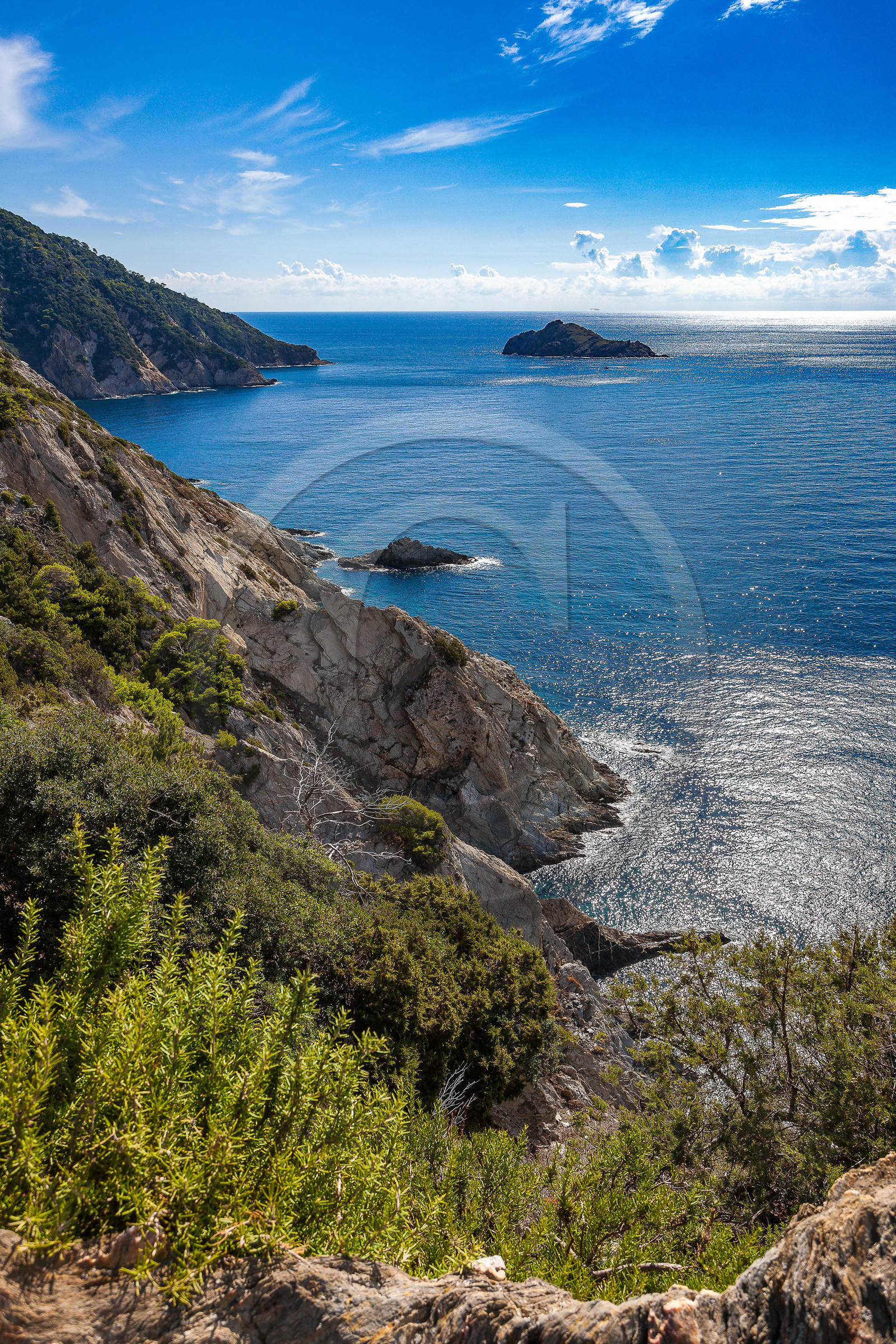 Parc national de Port-Cros, randonnée vers le Mont Vinaigre